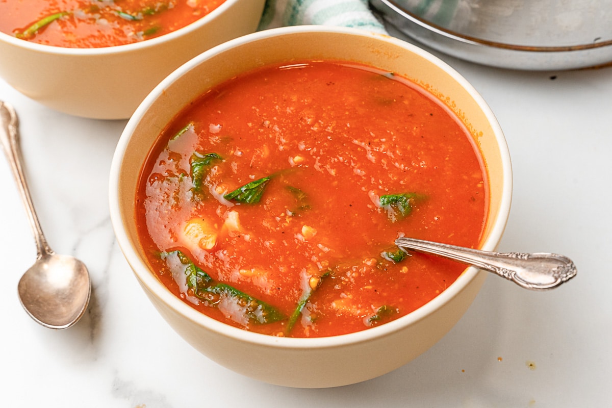ricetta deliziosa zuppa di pomodoro