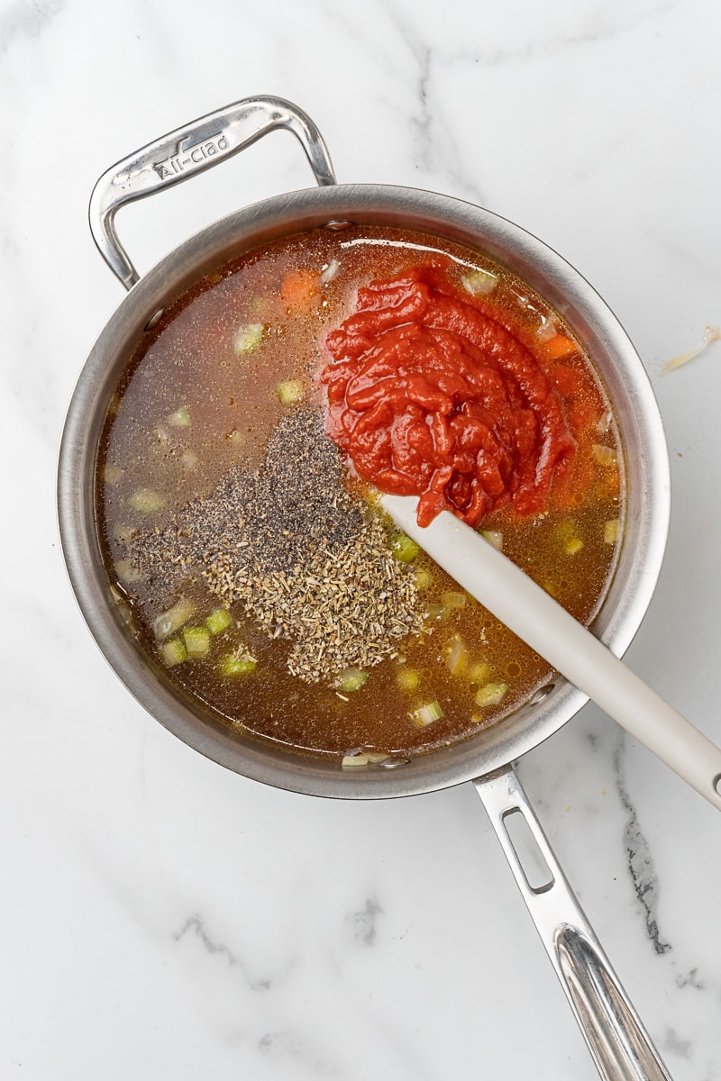 Tomato Florentine Soup - Oh My Veggies