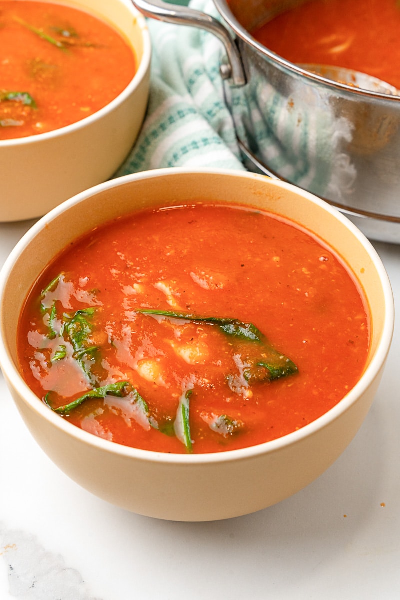 ricetta deliziosa zuppa di pomodoro