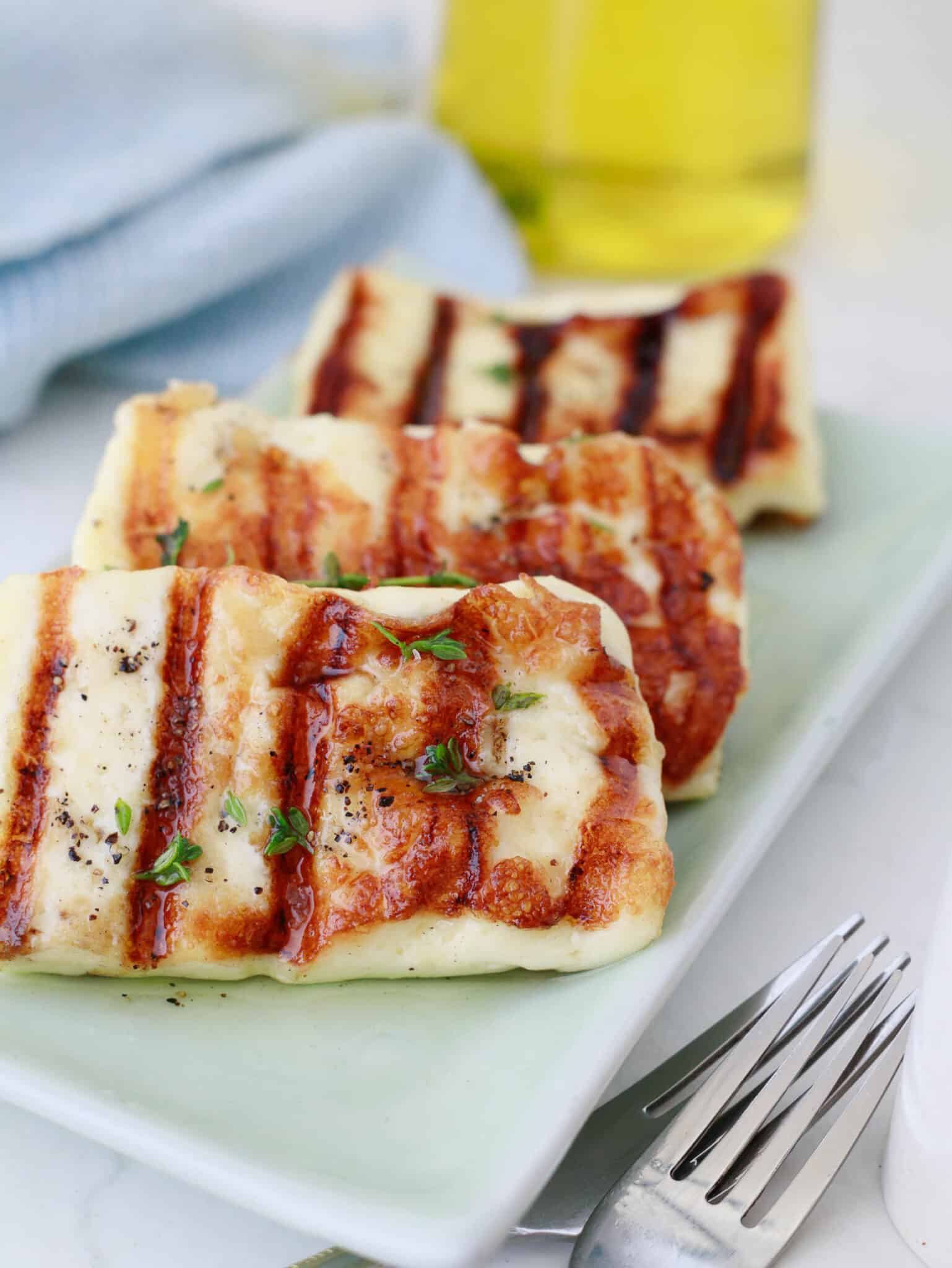 Groced Halloumi cheese
