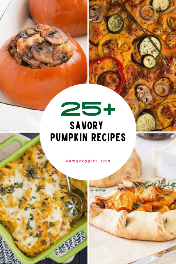 25+ Savory Vegetarian Pumpkin Recipes