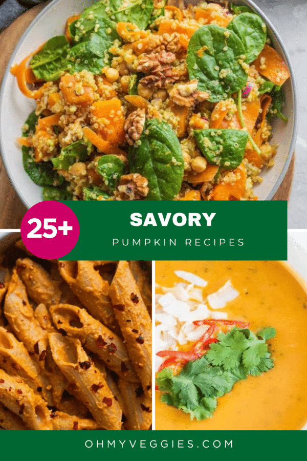 25+ Savory Vegetarian Pumpkin Recipes